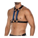 H4RNESS06 Chest Harness 4WAY Radiant Blue One Size - Image 4
