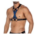 H4RNESS06 Chest Harness 4WAY Radiant Blue One Size - Image 5