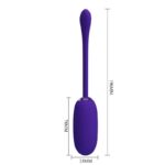 Julius Vibrating Egg Violet - Image 10