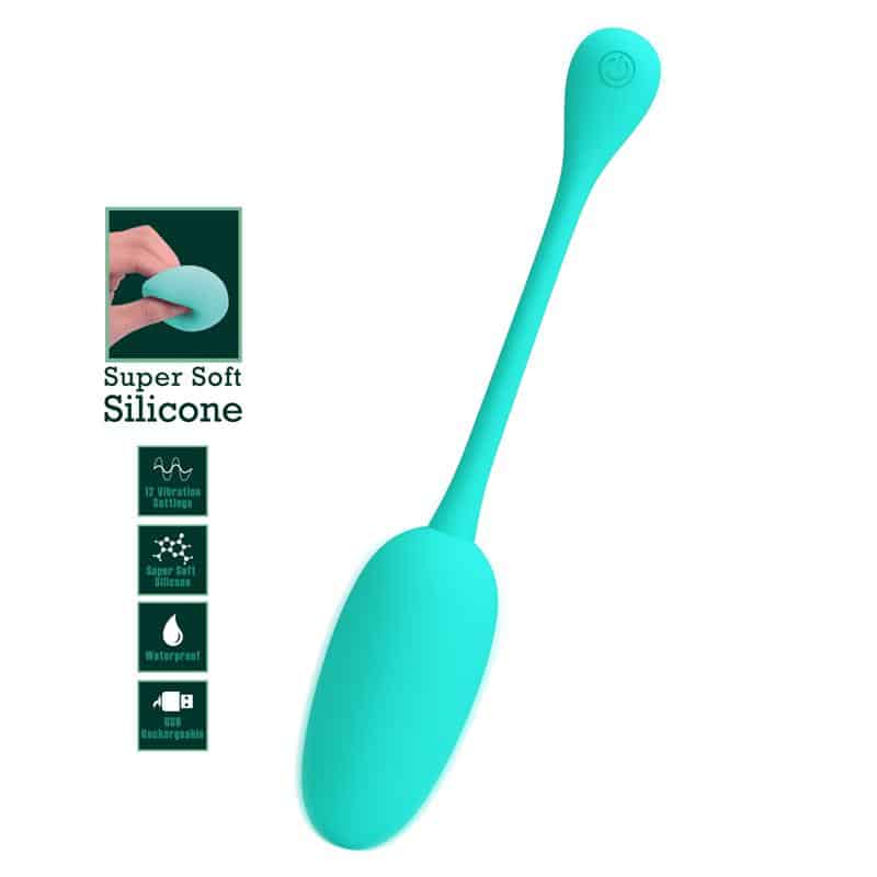 Knucker-Vibrating-Egg-Green Knucker Vibrating Egg Green - Image 1