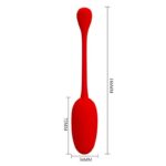 Knucker Vibrating Egg Red - Image 10