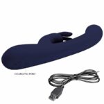 Lamar Vibrator G-Spot Rabbit Dark Blue - Image 10
