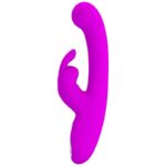 Lamar Vibrator G-Spot Rabbit Violet - Image 6