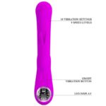 Lamar Vibrator G-Spot Rabbit Violet - Image 9