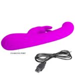 Lamar Vibrator G-Spot Rabbit Violet - Image 10