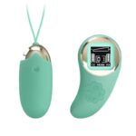 Mina Vibrating Egg with Digital Screen remote control green - Image 3