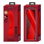 Prescott Vibrator USB Silicone Red - Image 12