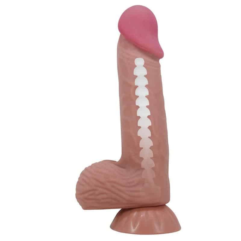 Sliding-Skin-Realistic-Dildo-20.6-cm Sliding Skin Realistic Dildo 20.6 cm - Image 1