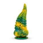 Tentacle Delight Green and Yellow Dildo 22.4 cm - 8.8 - Image 2