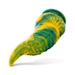 Tentacle Delight Green and Yellow Dildo 22.4 cm - 8.8 - Image 6