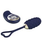Vivian Vibrating Egg with Digital Screen Remote Control Blue - Image 4