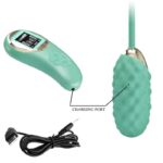 Vivian Vibrating Egg with Digital Screen Remote Control Green - Image 7