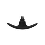 Butt Plug Set Pointed Large Suction Cup Black - Image 3
