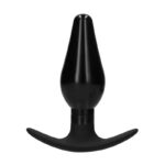 Butt Plug Set Pointed Large Suction Cup Black - Image 7