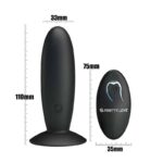 Butt Plug with Remote Control Black - Image 6