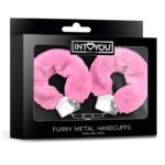 Furry Metal Handcuffs Pink - Image 15