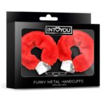 Furry Metal Handcuffs Red - Image 16