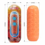 Male Masturbator HoneyComb with 2 Internal Balls - Image 6