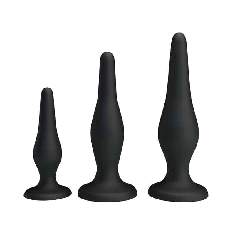 Pack-3-Butt-Plug-Mini-Anal-Kit Pack 3 Butt Plug Mini Anal Kit - Image 1