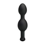Pretty Love Silicone Anal Balls Black - Image 2