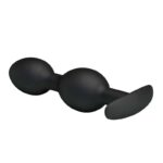 Pretty Love Silicone Anal Balls Black - Image 4