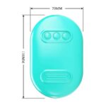 Surprise Box Vibrating Egg with Electric Shock Nipple Clamps Blue - Image 8