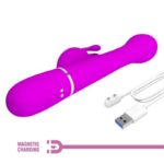 Vibe with Thrusting and Rotating Beads Dejon Pink - Image 9