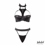 Addis Bra Set with Choker and High-Waisted Thong - Image 3