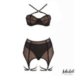 Aria Bra, Thong, Garter and Leg Ring Set - Image 3