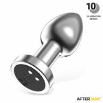 Dimpor Chrome Anal Plug with Vibration and Magnetic USB Size L - Image 2