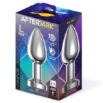 Dimpor Chrome Anal Plug with Vibration and Magnetic USB Size L - Image 12