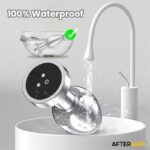 Dimpor Chrome Anal Plug with Vibration and Magnetic USB Size L - Image 10