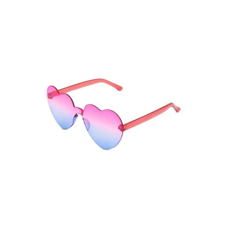 Party-Heart-Shaped-Glasses-Pink Party Heart-Shaped Glasses Pink - Image 1