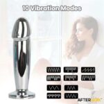 Sarmy Anal Plug with Vibration Magnetic USB Size M - Image 6