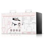 Strap-On with Hollow Dildo Premium Silicone Size S Black - Image 11