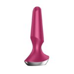 Plug-ilicious 2 Vibrating Butt Plug with Satisfyer Connect App Berry - Image 3