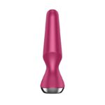 Plug-ilicious 2 Vibrating Butt Plug with Satisfyer Connect App Berry - Image 4