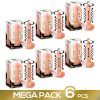 Pack of 6 Cesur 3.0 Realistic Dildo with Vibration, 360º Undulating Movement and Telescopic by CENTAURO