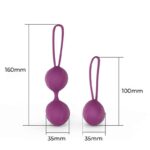 Kelly Kegel Balls Silicone Purple - Image 5