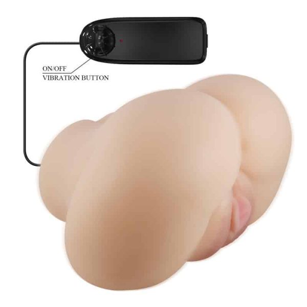 Luna Vibrating Realistic Masturbator Vagina and Anus - Image 7