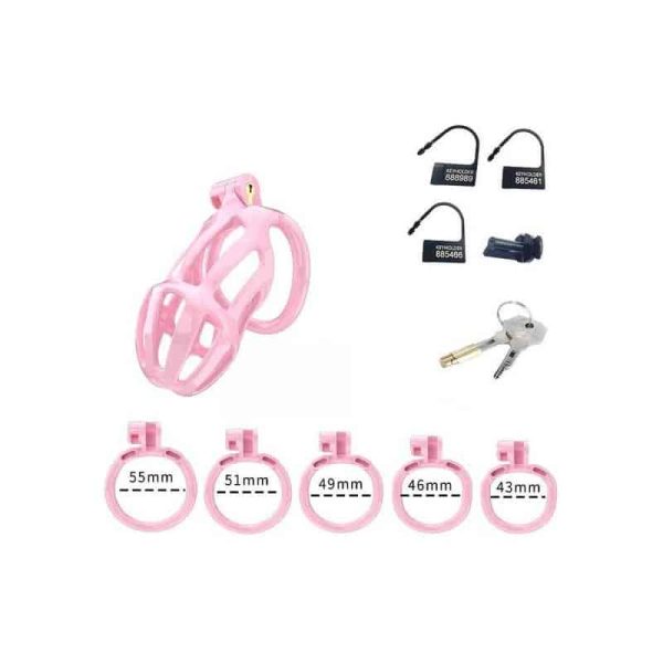 Penis Cage PC02 Pink - Image 4