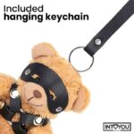 Bearly Keychain BDSM Teddy Bear with Chest Harness - Image 2