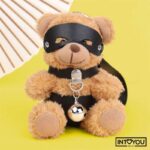 Mimi Keychain BDSM Teddy Bear with Collar and Bell - Image 6