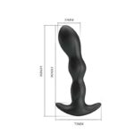 Yale Butt Plug with Vibration Black - Image 9