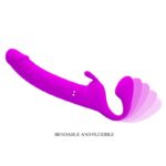 Zanini Vibrating Strapless StrapOn Silicone - Image 3