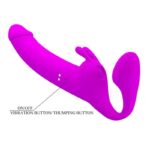 Zanini Vibrating Strapless StrapOn Silicone - Image 6