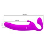 Zanini Vibrating Strapless StrapOn Silicone - Image 8