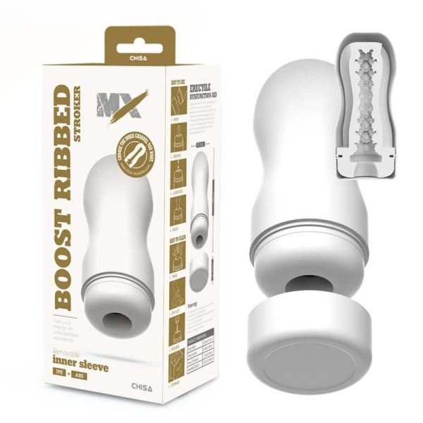 Boost Ribbed Stroker Male Masturbator - Image 6