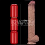 Dual Layered Bendable Dildo XXL 14,5 - Image 26