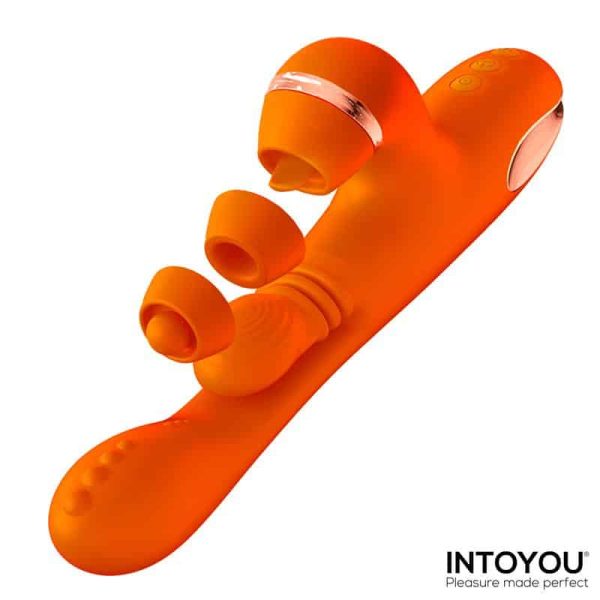 Ethan Vibrator 360º G-spot Massage with Multifunction Caps - Image 7